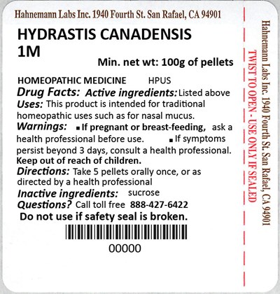 Hydrastis Canadensis 1m 100g (Hydrastis Canadensis 1m 100g)